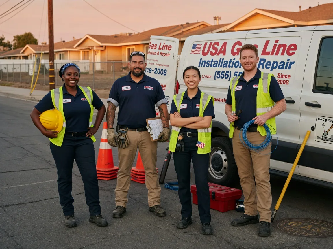 Gas Line Installation company in Uniontown, OH